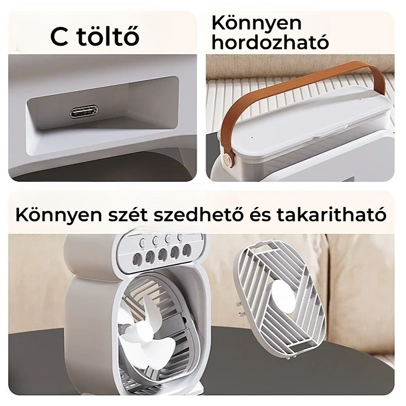 Kézi kis légkondi - Fagyosnyar
